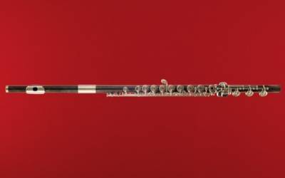 BRASS FLUTE SILVER-PLATED